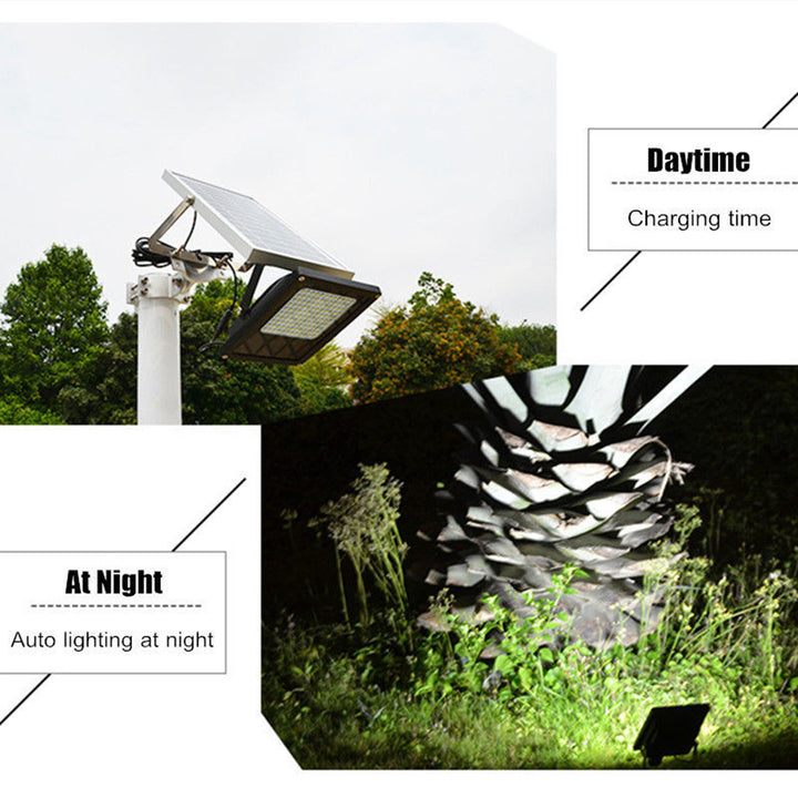 Solar 54 LED Light Sensor Flood Light Garden Outdoor Security Waterproof Lamp freeshipping - Etreasurs