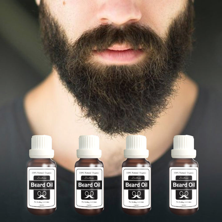 Men Beard Grooming Product Facial Hair Care Growth Moisturizing Conditioner Oil freeshipping - Etreasurs