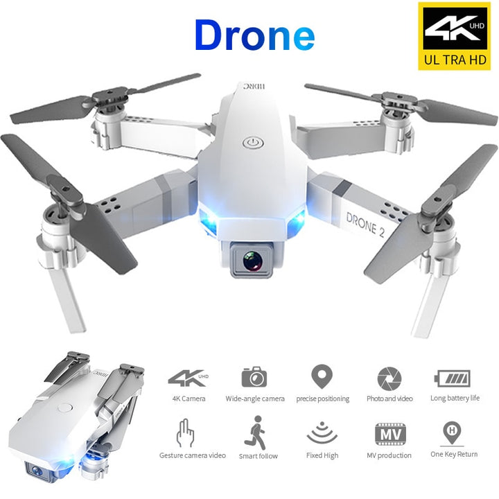 RC Drone Photograp UAV Profesional Quadrocopter E59 with 4K Camera Fixed-Height Folding Unmanned Aerial Vehicle Quadcopter freeshipping - Etreasurs