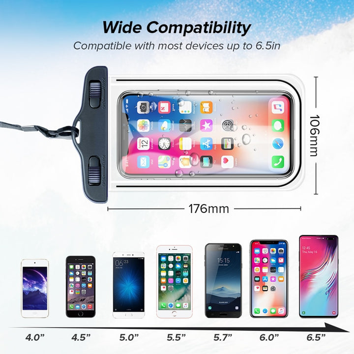 INIU IP68 Universal Waterproof Phone Case Water Proof Bag Mobile Phone Pouch PV Cover For iPhone 12 11 Pro Max Xs Xiaomi Samsung freeshipping - Etreasurs