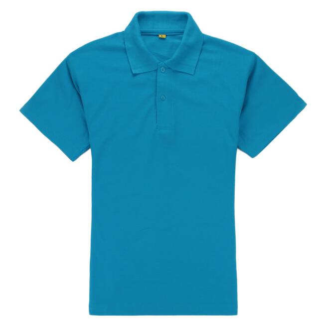 Men's  Cotton Pique Polo Shirt freeshipping - Etreasurs