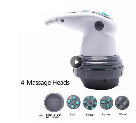 New Design Electric Noiseless Vibration Full Body Massager Slimming Kneading Massage Roller for Waist Losing Weight freeshipping - Etreasurs