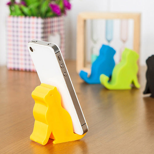 Cute Mini Cat Shape Phone Tablet Mounts Stand Holder Tool for iPhone iPad freeshipping - Etreasurs