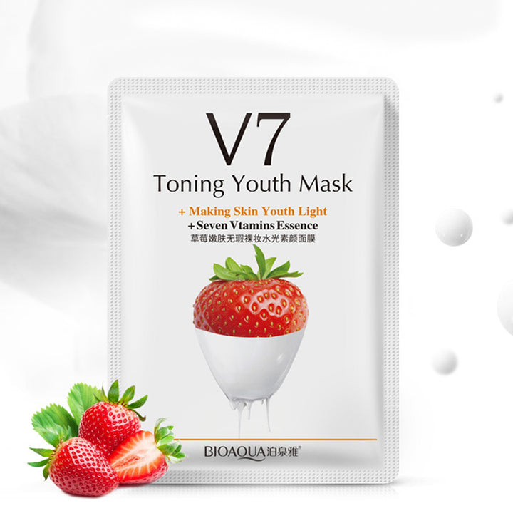 Women Beauty Ultra-Thin Moisture Hydrating Fruit Vitamins Essence Mask Skin Care freeshipping - Etreasurs