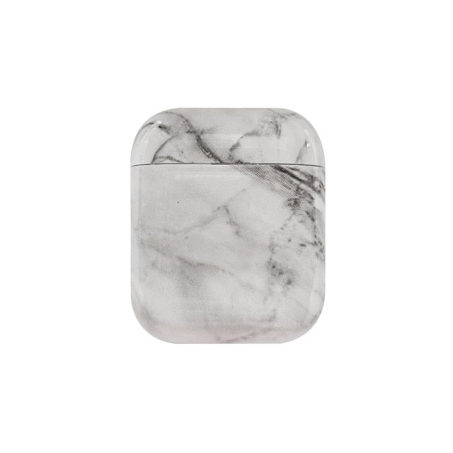Earphone Case For Airpods 2 Case Luxury Marble Hard Headphone Case Protective Cover Accessories freeshipping - Etreasurs