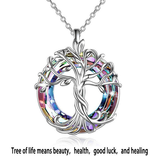 Popular fashion tree of life pendant personality simple hollow tree of life necklace freeshipping - Etreasurs