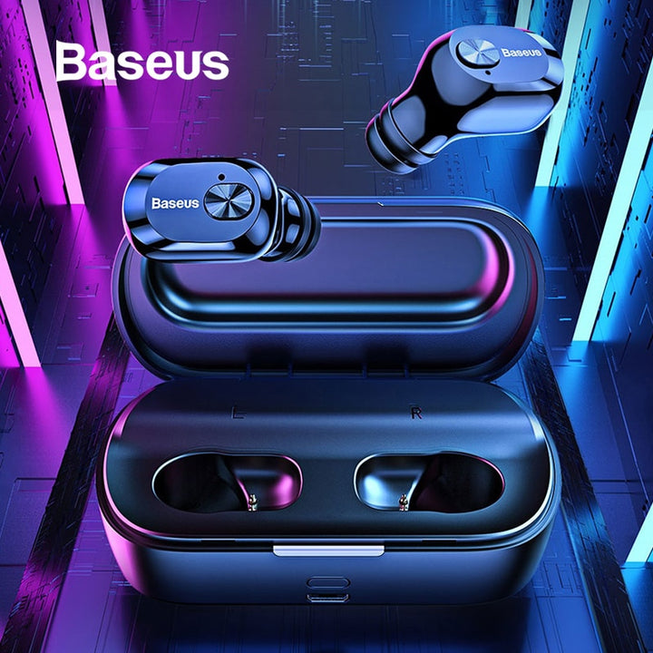 Baseus W01 TWS Bluetooth Earphone Wireless Headphone Bluetooth 5.0 Stereo Bass Wireless earphones With HD Microphone For Phone freeshipping - Etreasurs