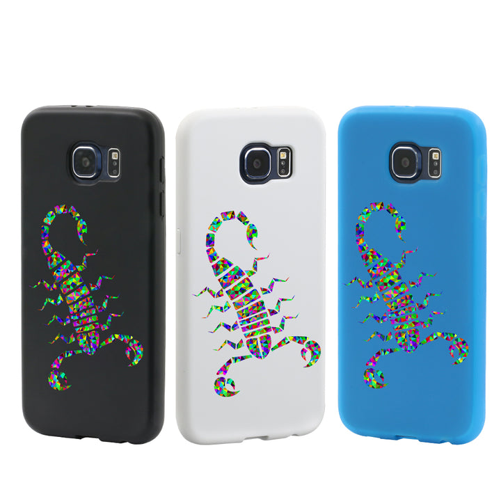 Multicolor Scorpion Touch Screen Flip Full Cover for iPhone 6 Samsung Galaxy S7 freeshipping - Etreasurs