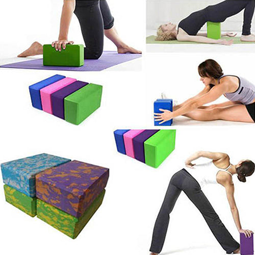 Yoga Block Foam Brick Stretching Aid Gym Pilates for Exercise Fitness Sports freeshipping - Etreasurs