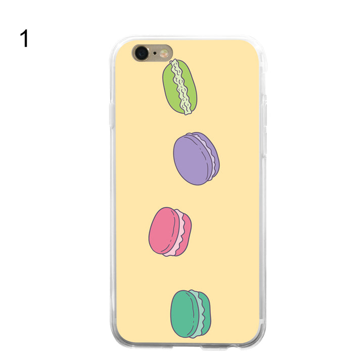 Macaroon Print Case Cover for iPhone 7 8 Samsung S8 Huawei P9 Mate Xiaomi Redmi freeshipping - Etreasurs