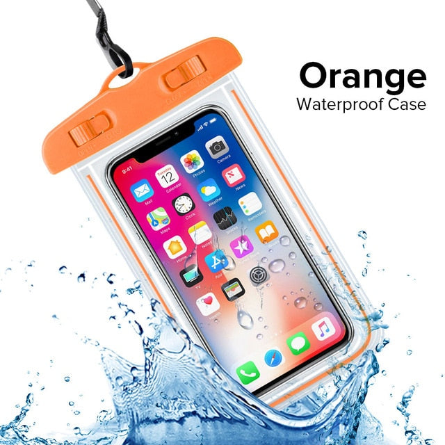 INIU IP68 Universal Waterproof Phone Case Water Proof Bag Mobile Phone Pouch PV Cover For iPhone 12 11 Pro Max Xs Xiaomi Samsung freeshipping - Etreasurs