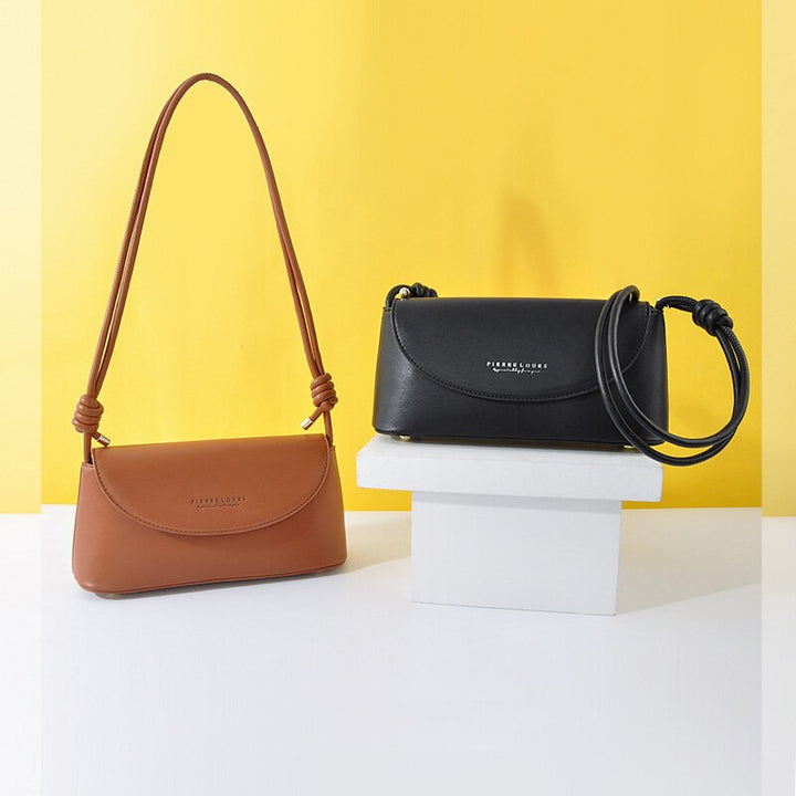 Brand Designer Baguette Handbag Women's Shoulder Bag Pu Leather Female Crossbody Bags Messenger Women Fashion Underar Purse freeshipping - Etreasurs