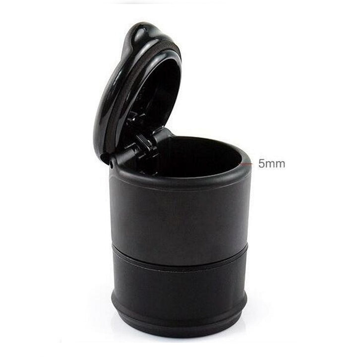 Portable Car Auto Ashtray Blue LED Light Smokeless Ashtray Cigarette Holder Anti-slip Rubber Botton freeshipping - Etreasurs