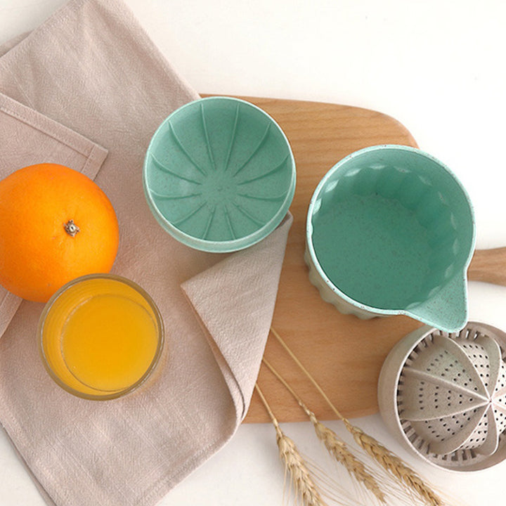 Fresh Lemon Orange Juice Fruit Squeezer Home Manual Juicer Cup Kitchen Tool freeshipping - Etreasurs