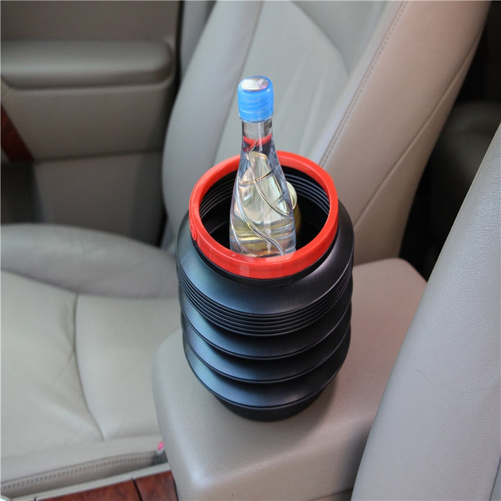 Car Trash Bin Can Car Storage Bin Portable Outdoor Fishing Bucket Multifunctional Retractable Folding Water Bucket freeshipping - Etreasurs