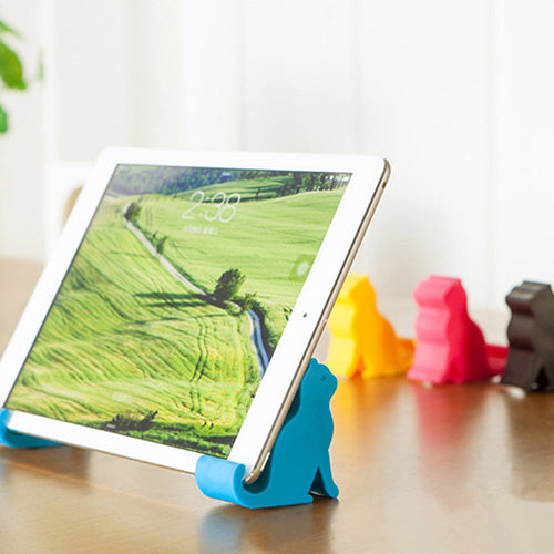 Cute Mini Cat Shape Phone Tablet Mounts Stand Holder Tool for iPhone iPad freeshipping - Etreasurs