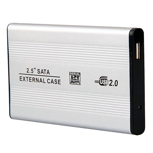 Portable USB 2.0 SATA Enclosure External Case for Notebook Laptop Hard Disk freeshipping - Etreasurs