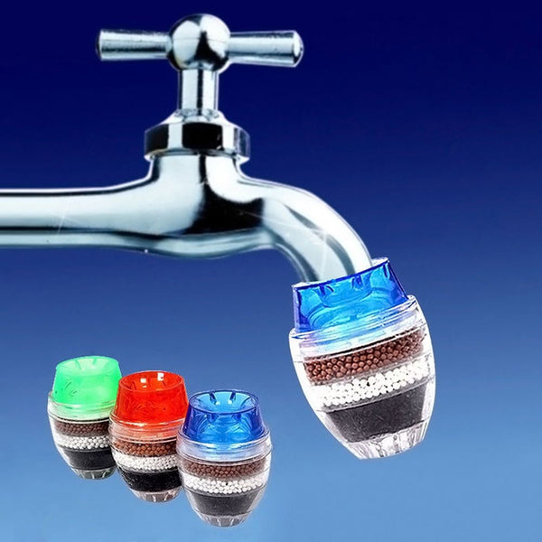 Mini Home Kitchen Useful Faucet Tap Purifier Activated Carbon Water Filter freeshipping - Etreasurs