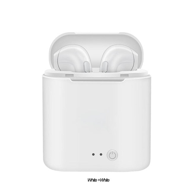 i7s TWS Mini Wireless Bluetooth Earphone Stereo Earbud Headset With Charging Box Mic For Iphone Xiaomi All Smart Phone air pods freeshipping - Etreasurs