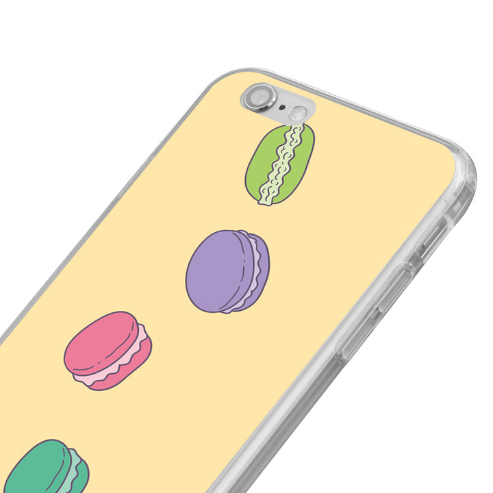 Macaroon Print Case Cover for iPhone 7 8 Samsung S8 Huawei P9 Mate Xiaomi Redmi freeshipping - Etreasurs