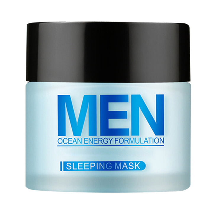 Men's Ocean Energy Sleeping Face Mask Moisturizing Oil-control Shrink Pores Mask freeshipping - Etreasurs