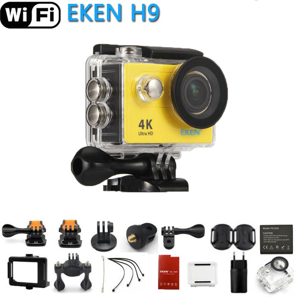 Original EKEN Action Camera eken H9 Ultra HD 4K WiFi Remote Control Sports Video Camcorder DVR DV go Waterproof pro Camera freeshipping - Etreasurs