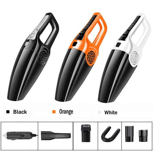 car vacuum cleaner Handheld 12V 120W Strong Suction Vacuum Cleaner For Car Wet&Dry Dual Use Spare Filter Vacuum Cleaner freeshipping - Etreasurs