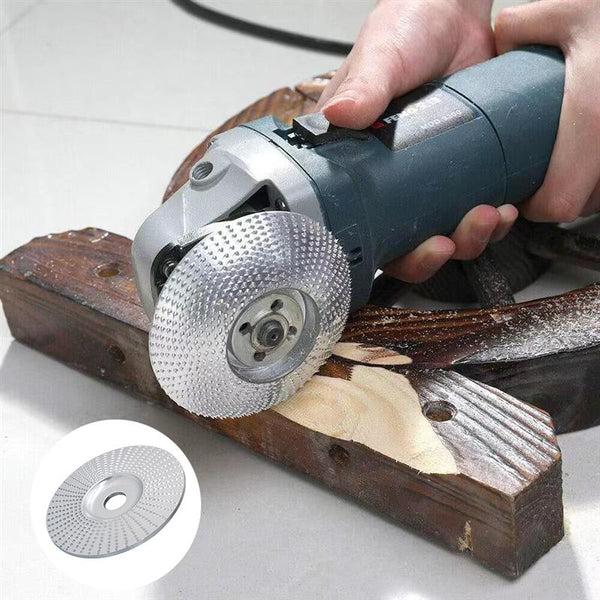 Angle grinding Disc Wood Grinding Wheel Wood Carving for Angle Tungsten Carbide Coating Bore Shaping Sanding Abrasive Tool freeshipping - Etreasurs