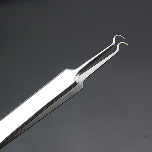 Curved Blackhead Acne Nipper Clips Tweezers Pimple Remover Face Cleaner Tool freeshipping - Etreasurs