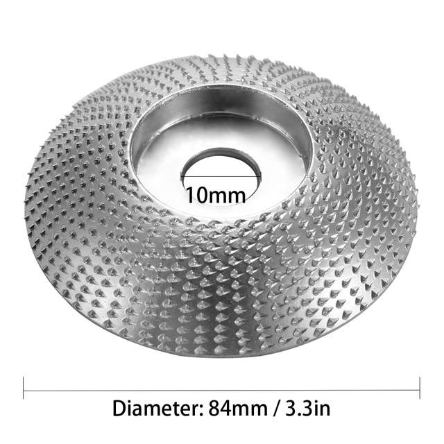 Angle grinding Disc Wood Grinding Wheel Wood Carving for Angle Tungsten Carbide Coating Bore Shaping Sanding Abrasive Tool freeshipping - Etreasurs