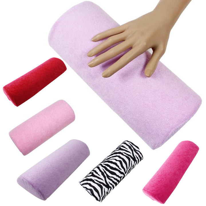 Soft Cushion Rest Half Column Nail Art Design Manicure Salon Hand Pillow Holder freeshipping - Etreasurs