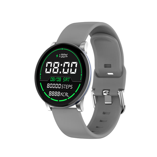 Smart Watch Men Women Full Touch Screen Heart Rate Blood Pressure Monitor Weather Forcast Music Control Sports Smart Watch freeshipping - Etreasurs