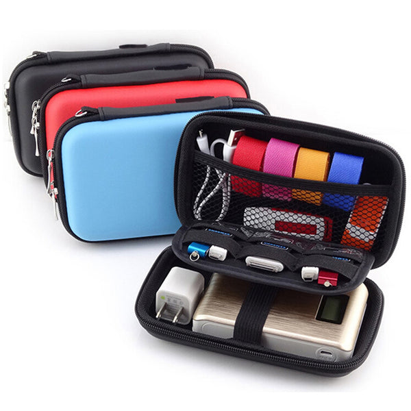 Multifunctional Faux Leather Protective Cover Case Bag for 2.5 freeshipping - Etreasurs