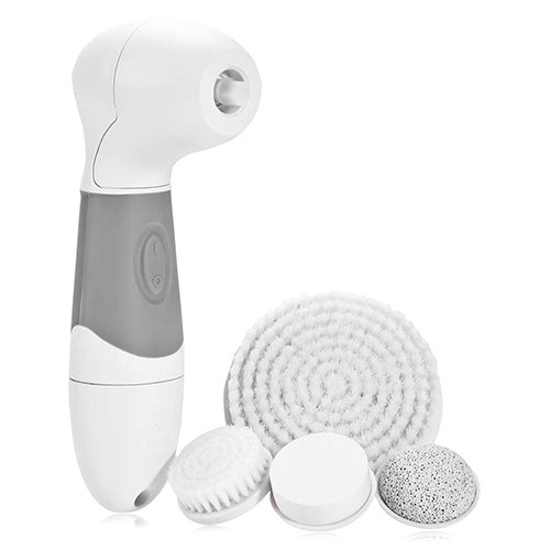 Pro 4 In 1 Brush Cleanser Scrub Bath Body Face Facial Cleaning Brush Kit freeshipping - Etreasurs