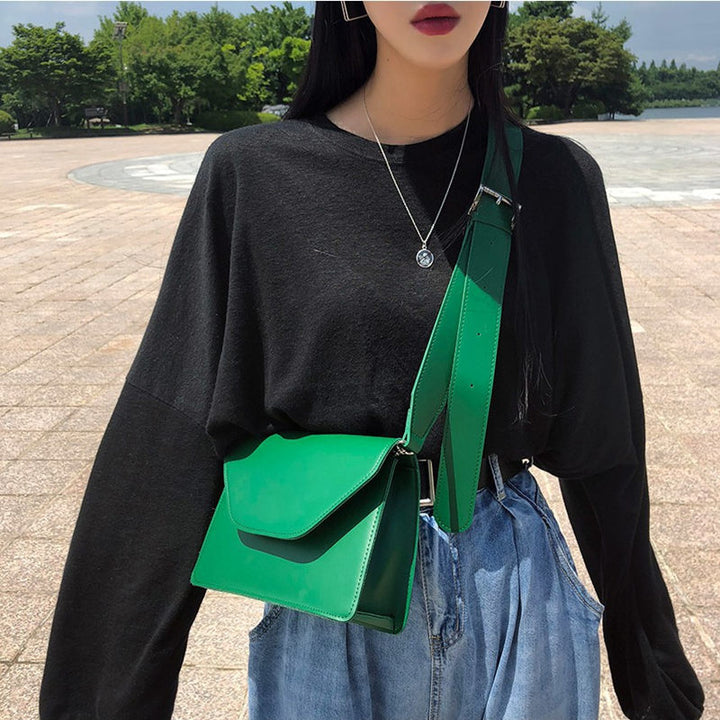 RanHuang New Arrive Women Pu Leather Shoulder Bags Girls Brief Flap Women's Casual Messenger Bags Crossbody Bags freeshipping - Etreasurs