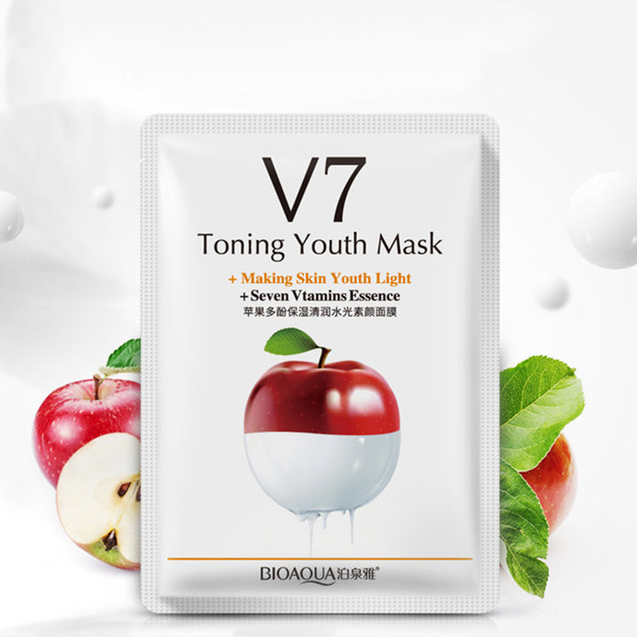 Women Beauty Ultra-Thin Moisture Hydrating Fruit Vitamins Essence Mask Skin Care freeshipping - Etreasurs