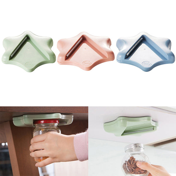 Multi-functional Star Shape Rotary Opener Canned Open Lid Cover Kitchen Tool freeshipping - Etreasurs