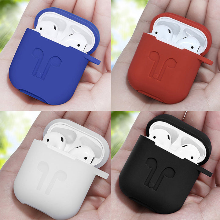 Portable Silicone Dustproof Earphones Protective Cover Box for Apple AirPods freeshipping - Etreasurs