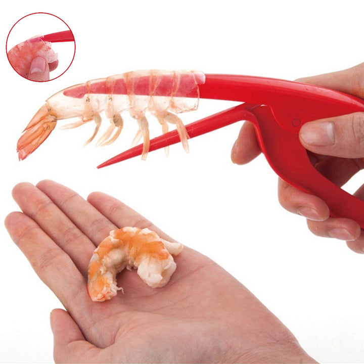 Creative Kitchen Prawn Peeler Shrimp Deveiner Remover Peel Device Portable Tool freeshipping - Etreasurs