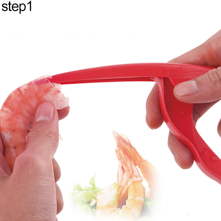 Creative Kitchen Prawn Peeler Shrimp Deveiner Remover Peel Device Portable Tool freeshipping - Etreasurs