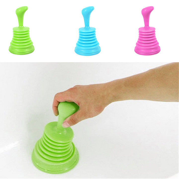 Strong Sink Pipeline Dredge Device Bathroom Washbasin Sewer Cleaner Plunger freeshipping - Etreasurs