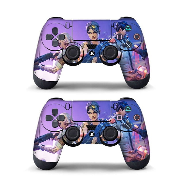 Data Frog 2Pcs For Fortress Night Sticker For Sony PlayStation4 Game Controller For PS4 Skin Stickers freeshipping - Etreasurs
