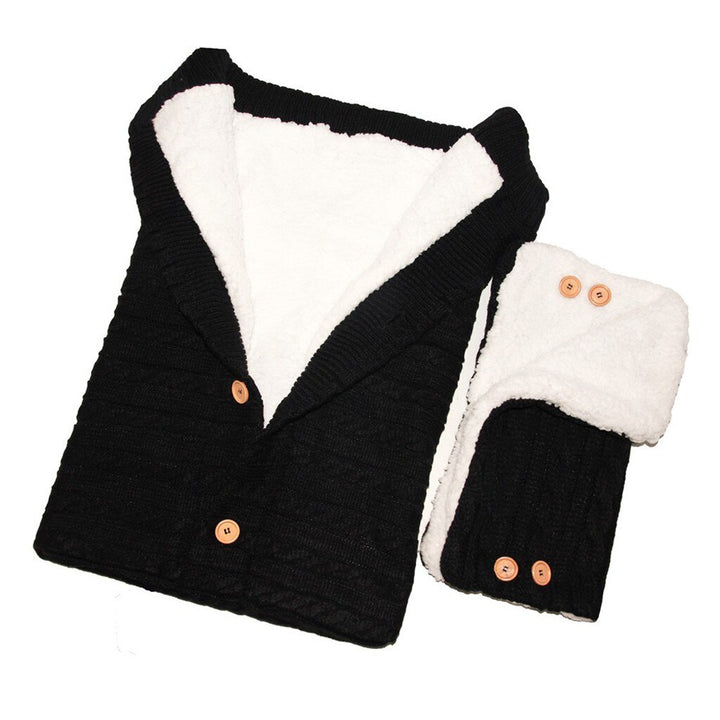 Infant Baby  Swaddle Sleeping Bag Cute Soft Sleep Sack Stroller Wrap+Stroller Gloves freeshipping - Etreasurs