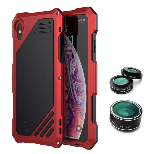 For iPhone XS Max Lens Kit Case Fisheye Macro Wide Angle freeshipping - Etreasurs
