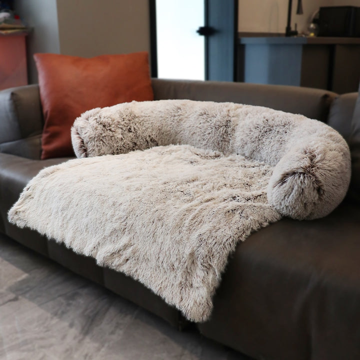 Winter Large Dog Sofa Bed with Zipper Dogs Bed Removable Cover Plush Kennel Cat Beds Mats House Sofa Bed Mat for Large Dog freeshipping - Etreasurs