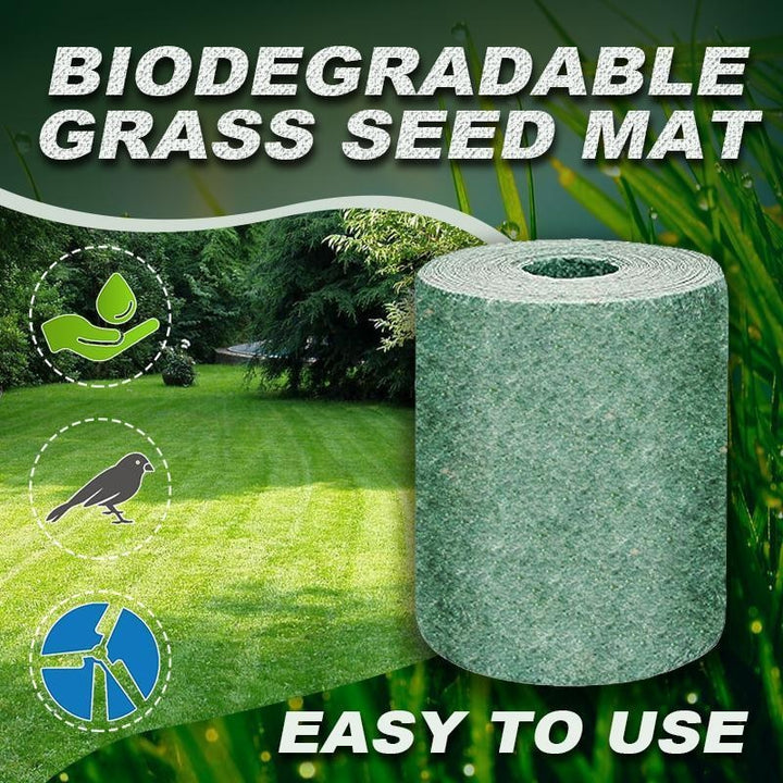 1Pcs Biodegradable Grass Seed Mat Seed Starter Mat 3M × 0.2M Grass Seed Carpet Seed Starter Mat Garden Supplies freeshipping - Etreasurs