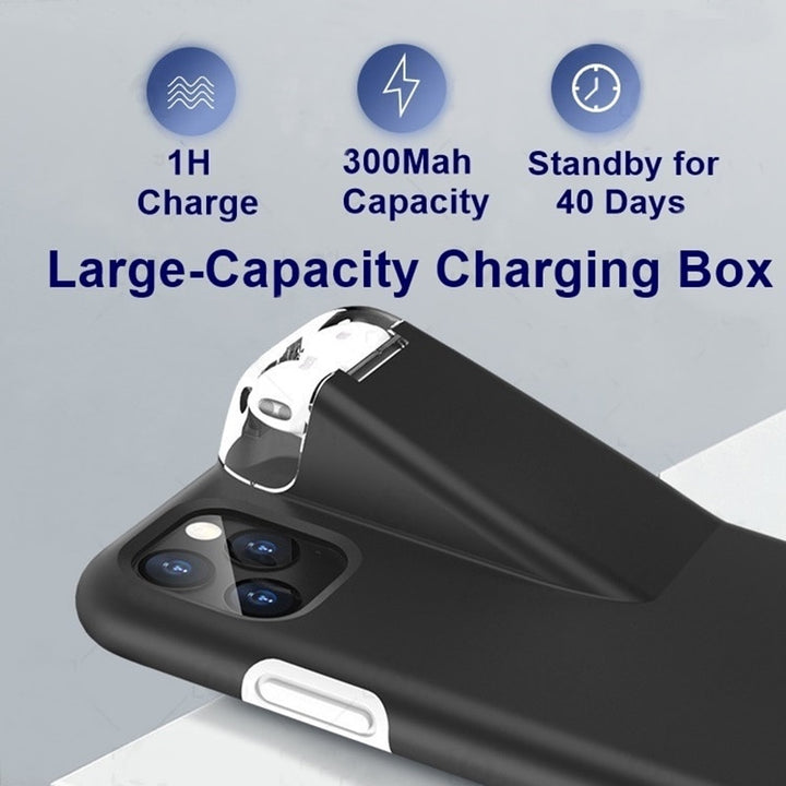 2IN1 Case For iPhone 11 Pro Max Coque Xs Max XR X 8 7 6 6S Plus Cover For Apple AirPods 2 1 With 300Mah Charging Box freeshipping - Etreasurs