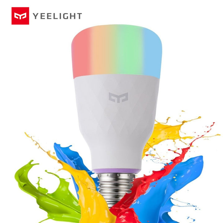 [ English Version ] Yeelight Smart LED Bulb 1s Colorful 800 Lumens 9W E27 Lemon Smart Lamp For smart Home App White/RGB Option freeshipping - Etreasurs