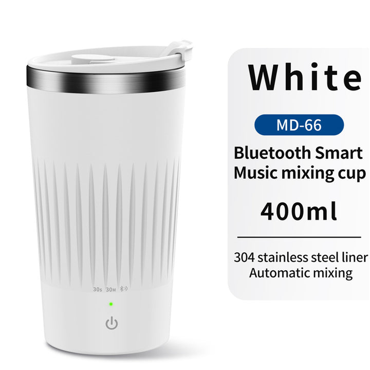 55 Degree Constant Temperature Automatic Stirring Cup Shaker Cup USB Charging Dynamic Magnetic Energy Cup Bluetooth Music Cup freeshipping - Etreasurs