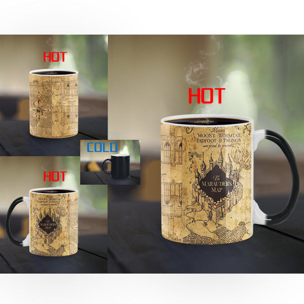 Harry Changing Color Cup Mug Magic Heat Sensitive Coffee Mugs Tea Ceramics Cups Suprised Birthday Gift freeshipping - Etreasurs